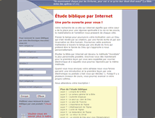 Tablet Screenshot of cours-bibliques.net